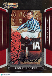 2008 Donruss Sports Legends Ron Turcotte Auto 0024/1370 #127