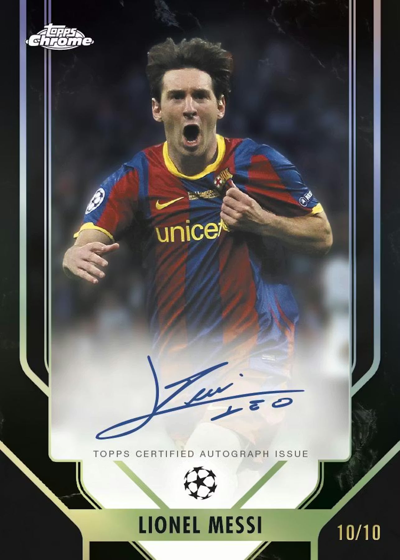 2025/26 Topps Chrome UEFA Club Competitions Soccer Hobby Box
