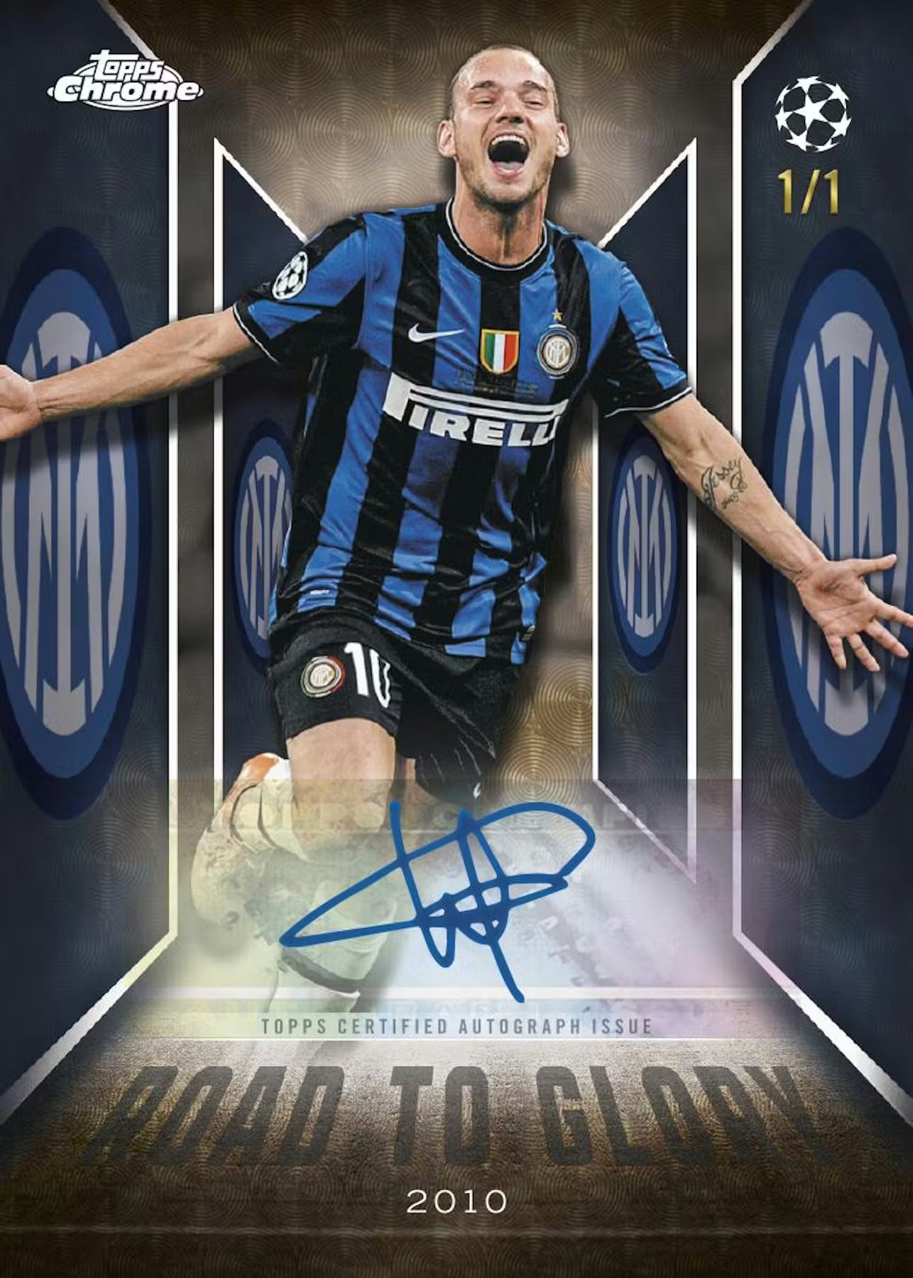 2025/26 Topps Chrome UEFA Club Competitions Soccer Hobby Box