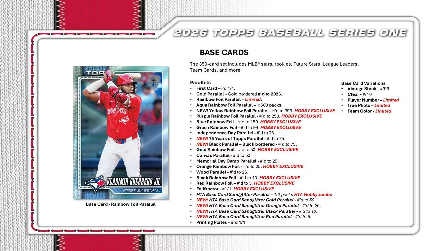 2026 Topps Series 1 Baseball Jumbo Box