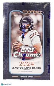 2024 Topps Chrome Football Hobby Box