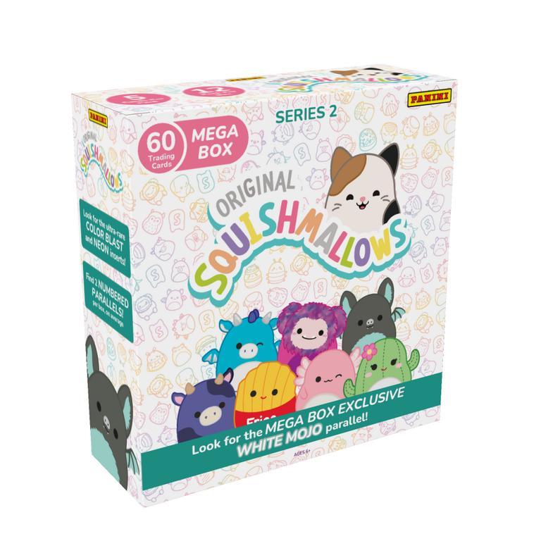2025 Panini Squishmallows Series 2 Mega Box (White Mojo Parallels)
