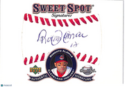 2001 Upper Deck Sweet Spot Roberto Alomar Auto #S-RAL Cleveland Indians