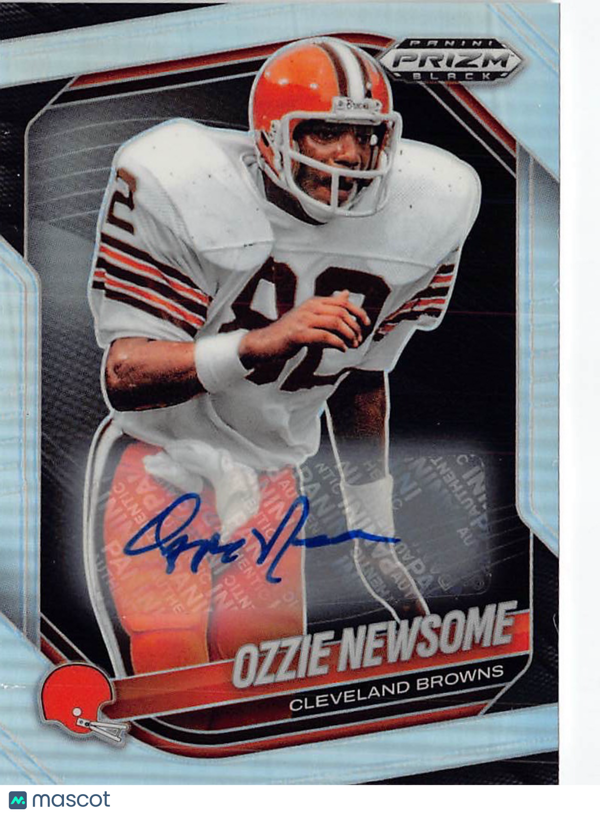 2026 Panini Prizm Black Football Ozzie Newsome Silver Autograph #30 Browns