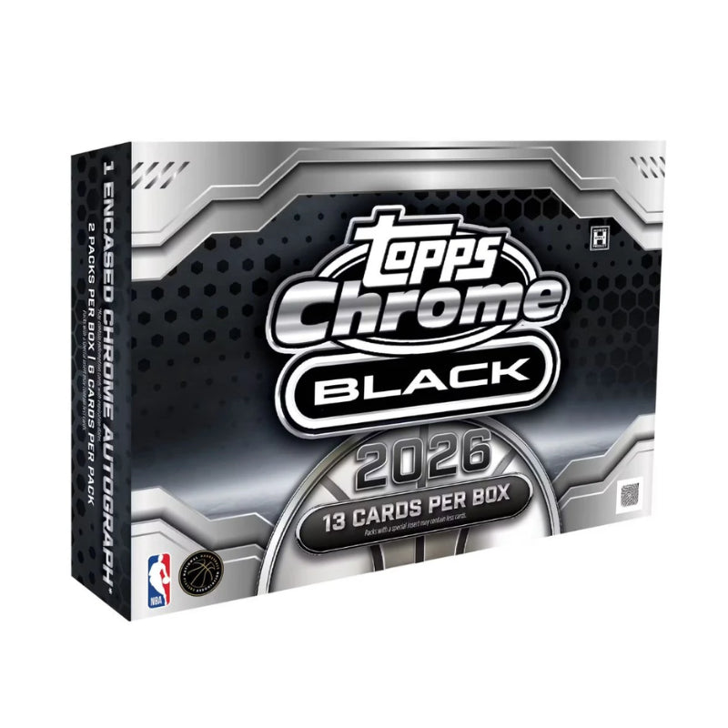 2025-26 Topps Chrome Black Basketball Hobby Box