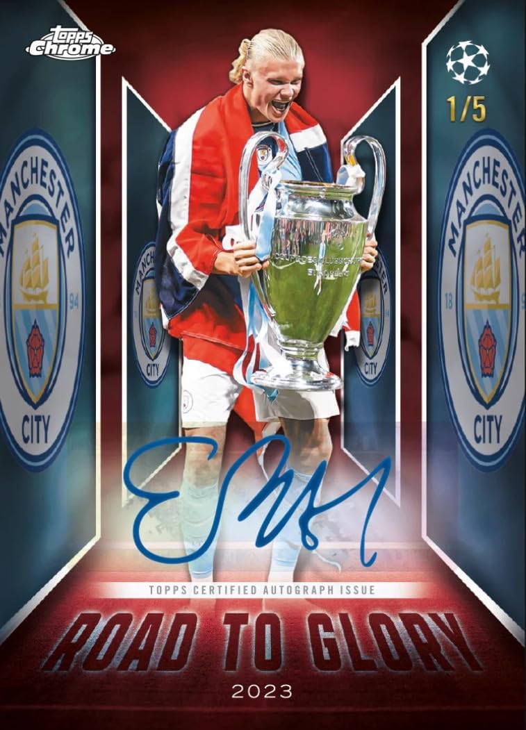 2025-26 Topps Chrome UEFA Club Competitions Soccer Hobby Box