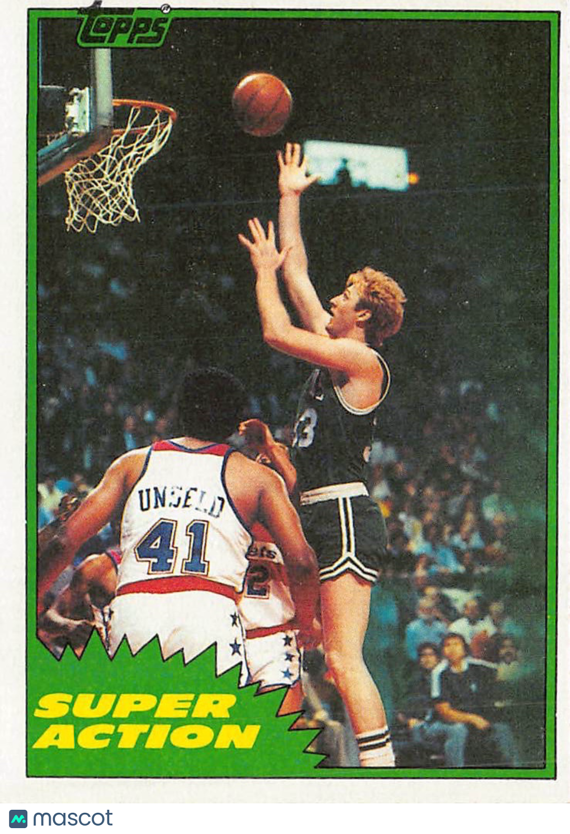 1981-82 Topps Larry Bird #101 Boston Celtics