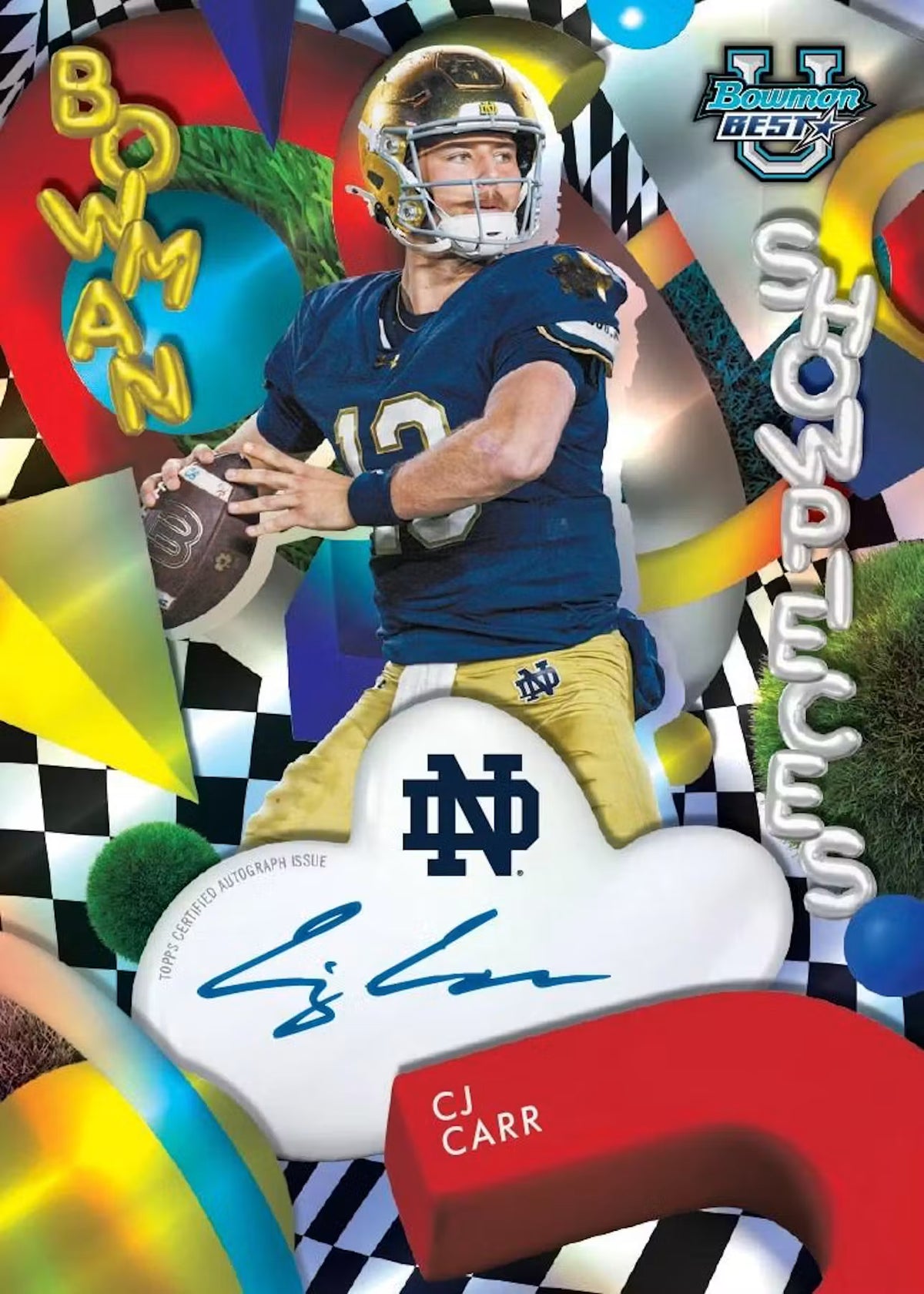 2026 Bowman's Best University Football Hobby Box