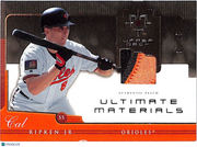 2005 Upper Deck Ultimate Collection Cal Ripken Jr. /25 Patch #UG-RI Orioles