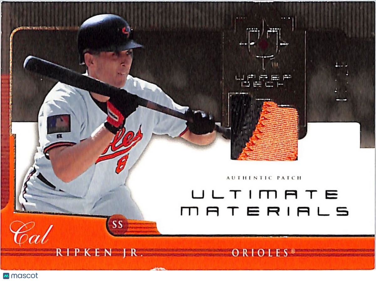 2005 Upper Deck Ultimate Collection Cal Ripken Jr. /25 Patch #UG-RI Orioles