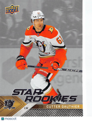 2024-25 Upper Deck Star Rookies Box Set Cutter Gauthier #1 Anaheim Ducks