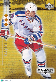 1999-99 Upper Deck Black Diamond Wayne Gretzky 0232/1000 #55 New York Rangers