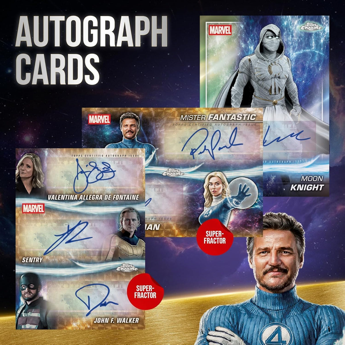 Topps 2025 Topps Marvel Studios Chrome Hobby Box