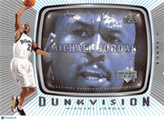 2002 Upper Deck Dunkvision Michael Jordan #DV1 Washington Wizards