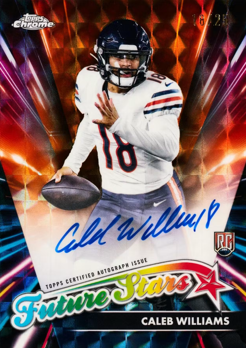 2024 Topps Chrome Football Hobby Box