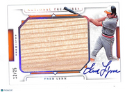2018 Panini National Treasures Legendary Jumbo Lumber Fred Lynn Auto /25 Orioles