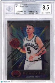 1994 Finest Jason Kidd #286 Rookie BGS 8.5
