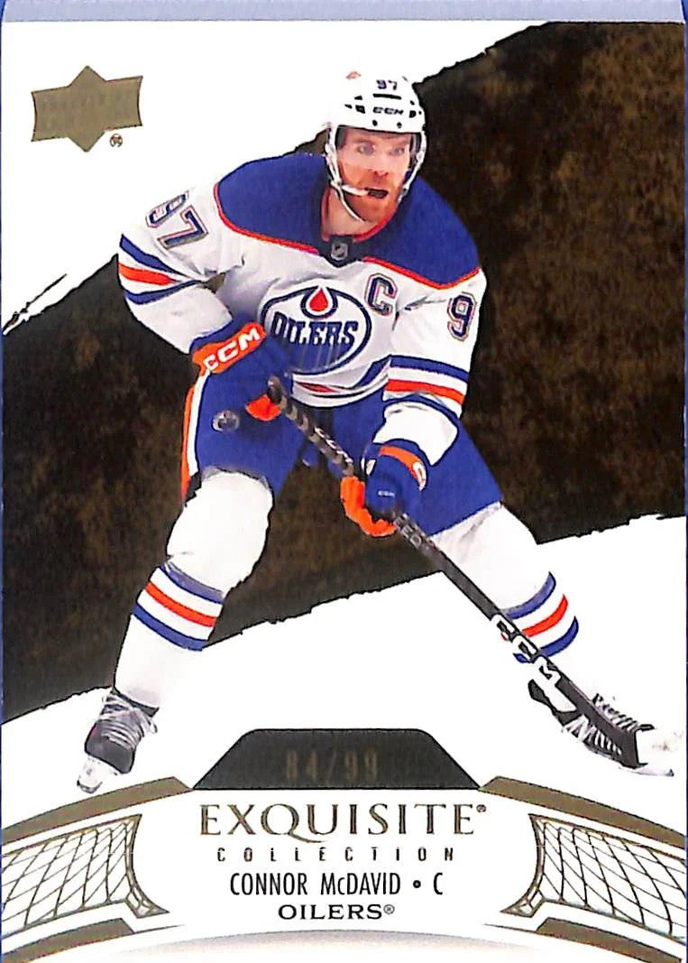 2024-25 Exquisite Collection Connor McDavid /99 #V-CM Oilers