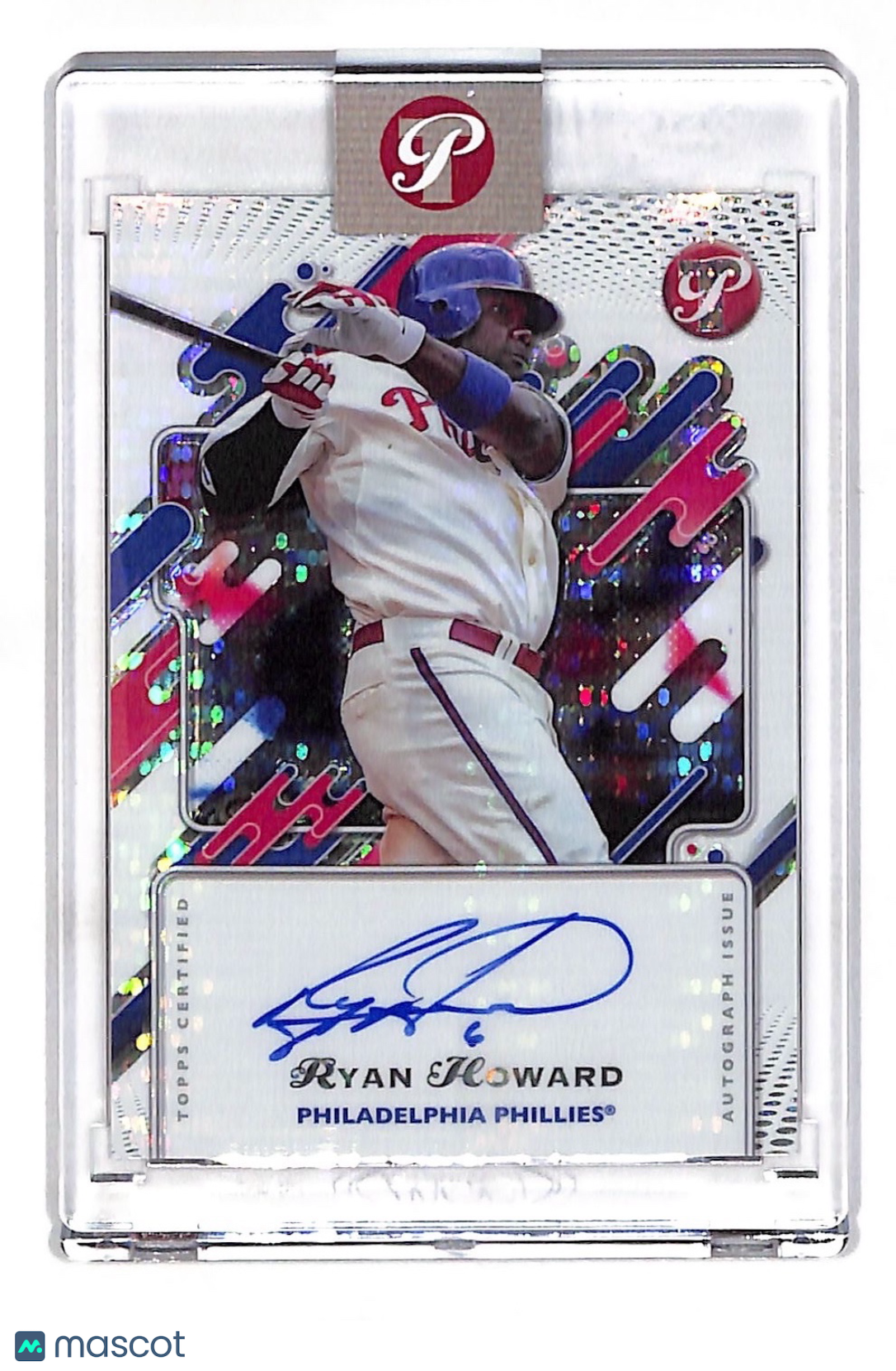 2025 Topps Pristine Ryan Howard Autograph #PA-RH Philadelphia Phillies