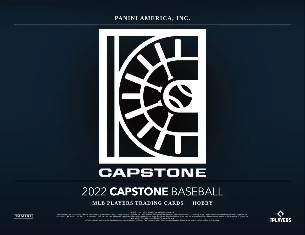 2022 Panini Capstone Baseball 1st Off The Line Hobby Box