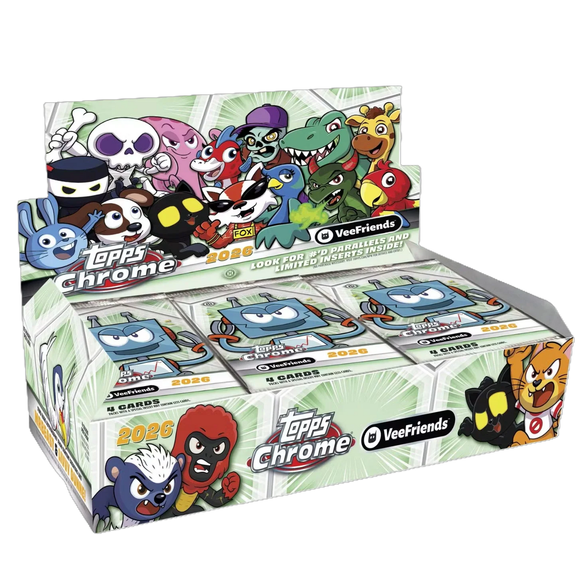 2026 Topps Chrome VeeFriends Hobby Box