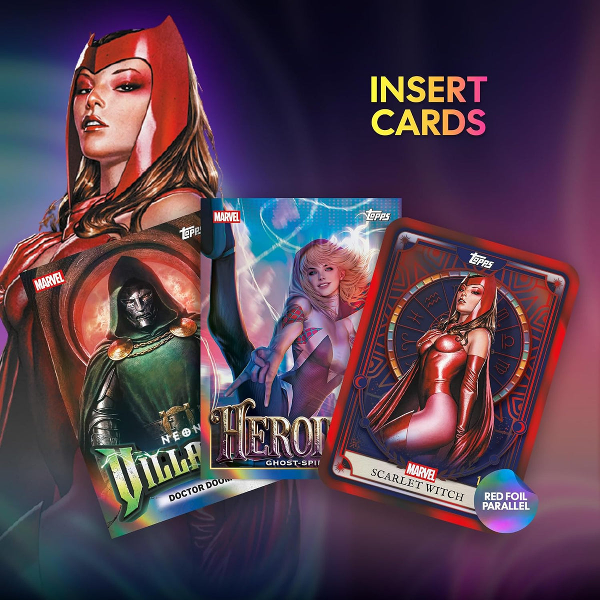 2026 Topps Marvel Neon Mega Box