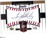 2003 Upper Deck Sweet Spot Classic Fred Stanley Autograph #YG-FS Yankees