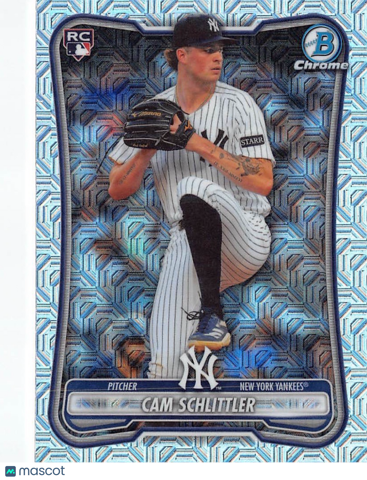 2026 Bowman Chrome Cam Schlittler Mojo Refractor Rookie RC #53 New York Yankees