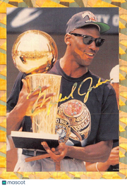 1993 Michael Jordan Promo Michael Jordan Chicago Bulls