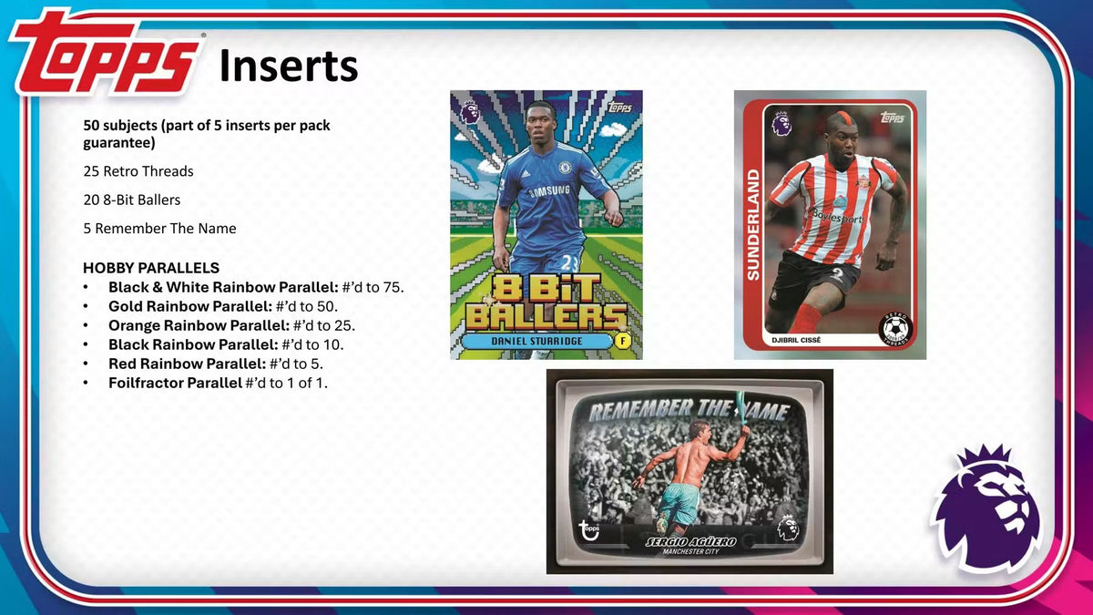 2026/27 Topps Premier League Soccer Hobby Box