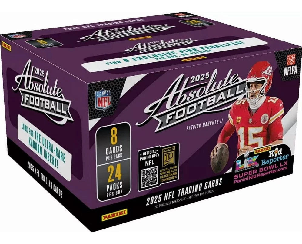 Panini 2025 Absolute Football Retail Box