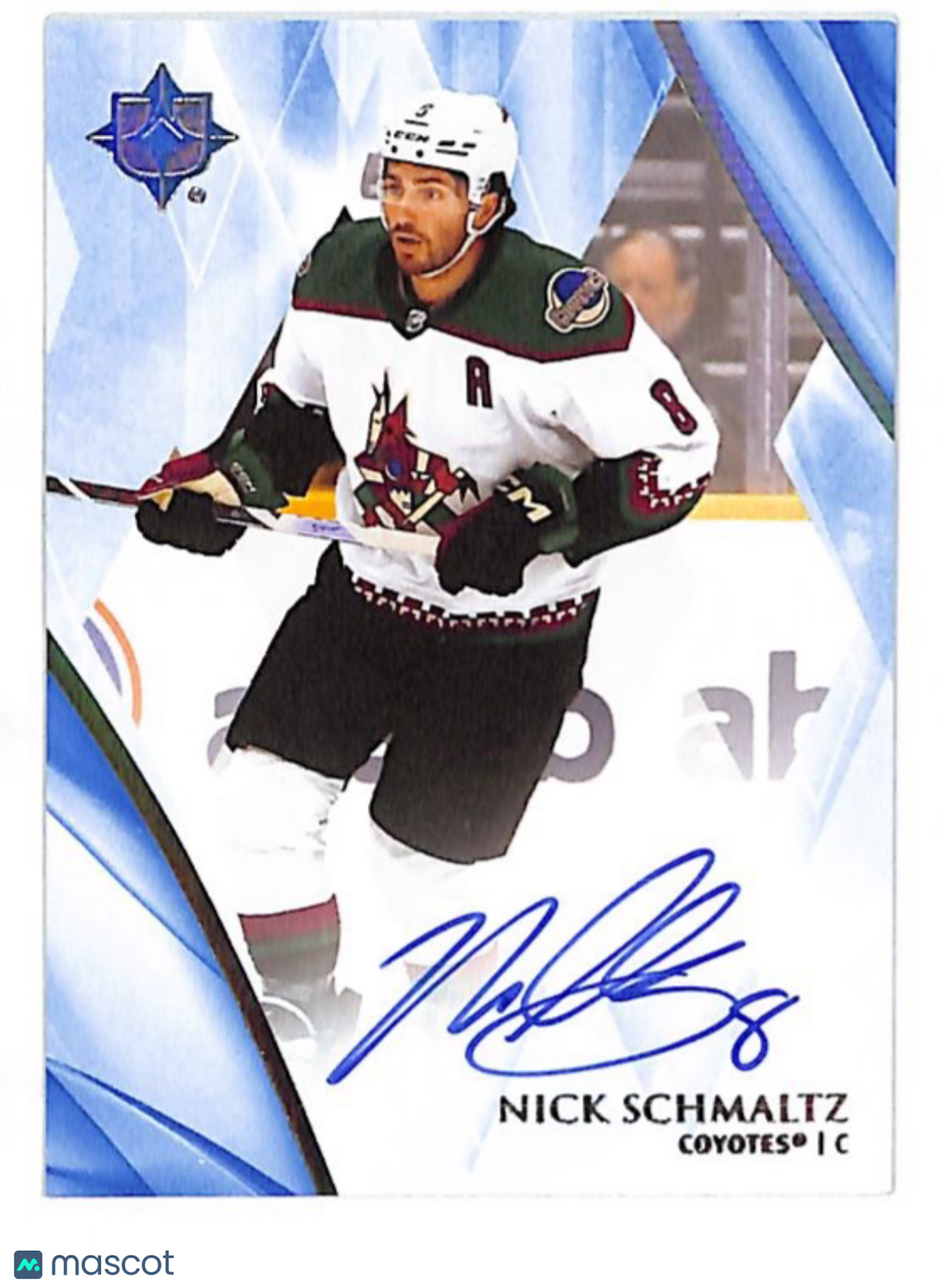 2023-24 Upper Deck Ultimate Collection Nick Schmaltz Auto Autograph #60 Coyotes