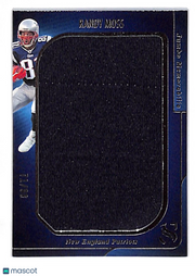 2026 Panini Silhouette Randy Moss /99 Memorabilia #JM-RMS New England Patriots