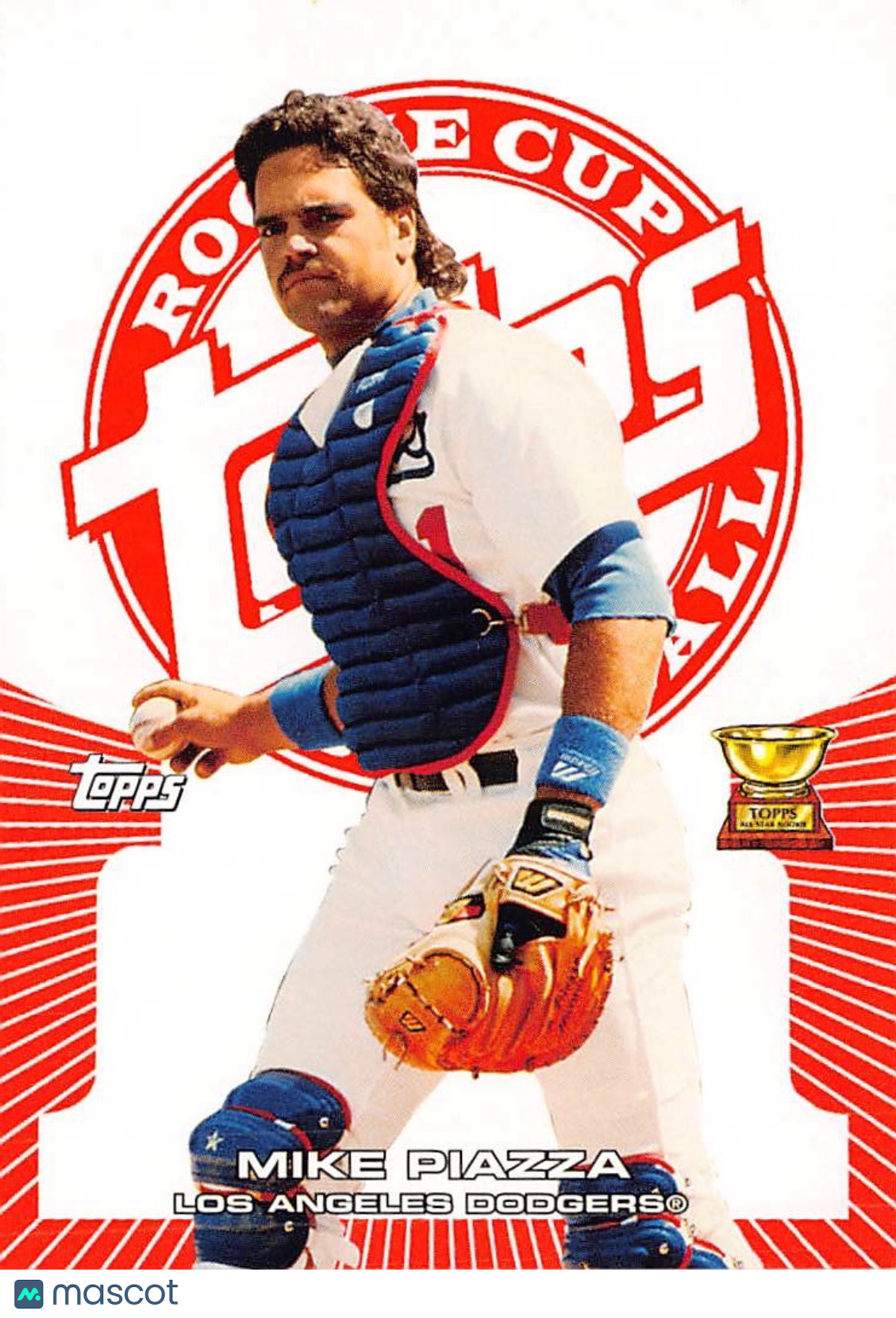 2005 Topps Rookie Cup Mike Piazza Red /499 #88 Los Angeles Dodgers
