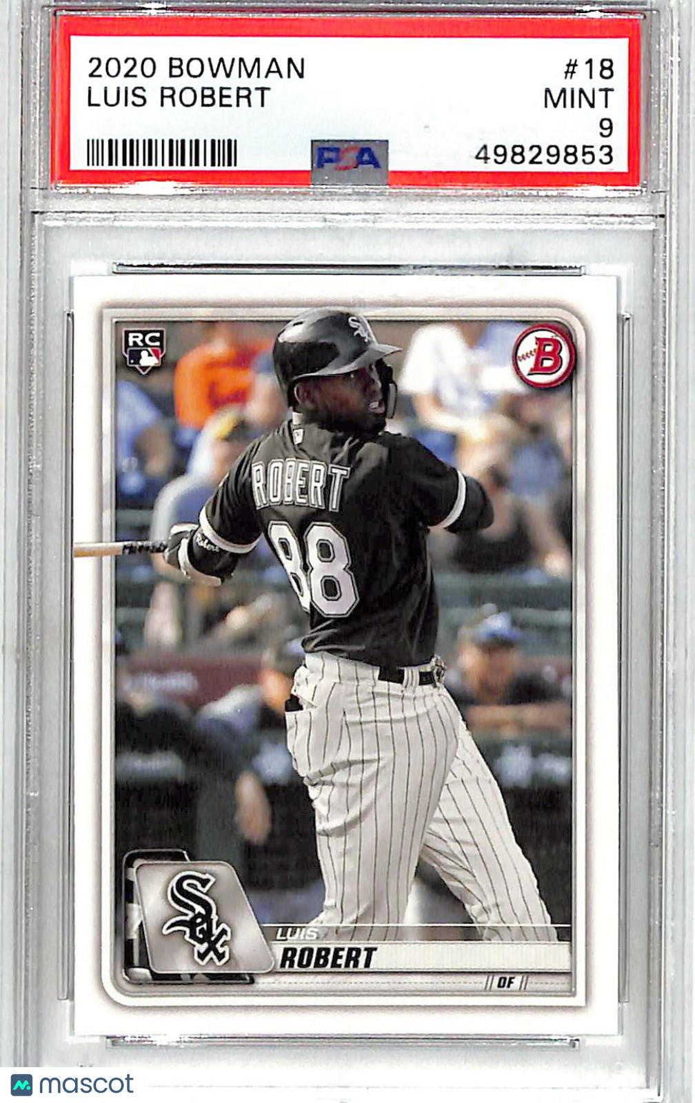 2020 Bowman Luis Robert #18 PSA 9