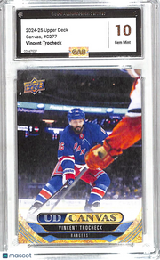 2024-25 Upper Deck Vincent Trocheck UD Canvas #C227 GAS 10 New York Rangers