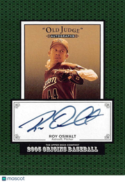 2004 Upper Deck Origins Baseball Roy Oswalt Old Judge Autographs #OS Astros