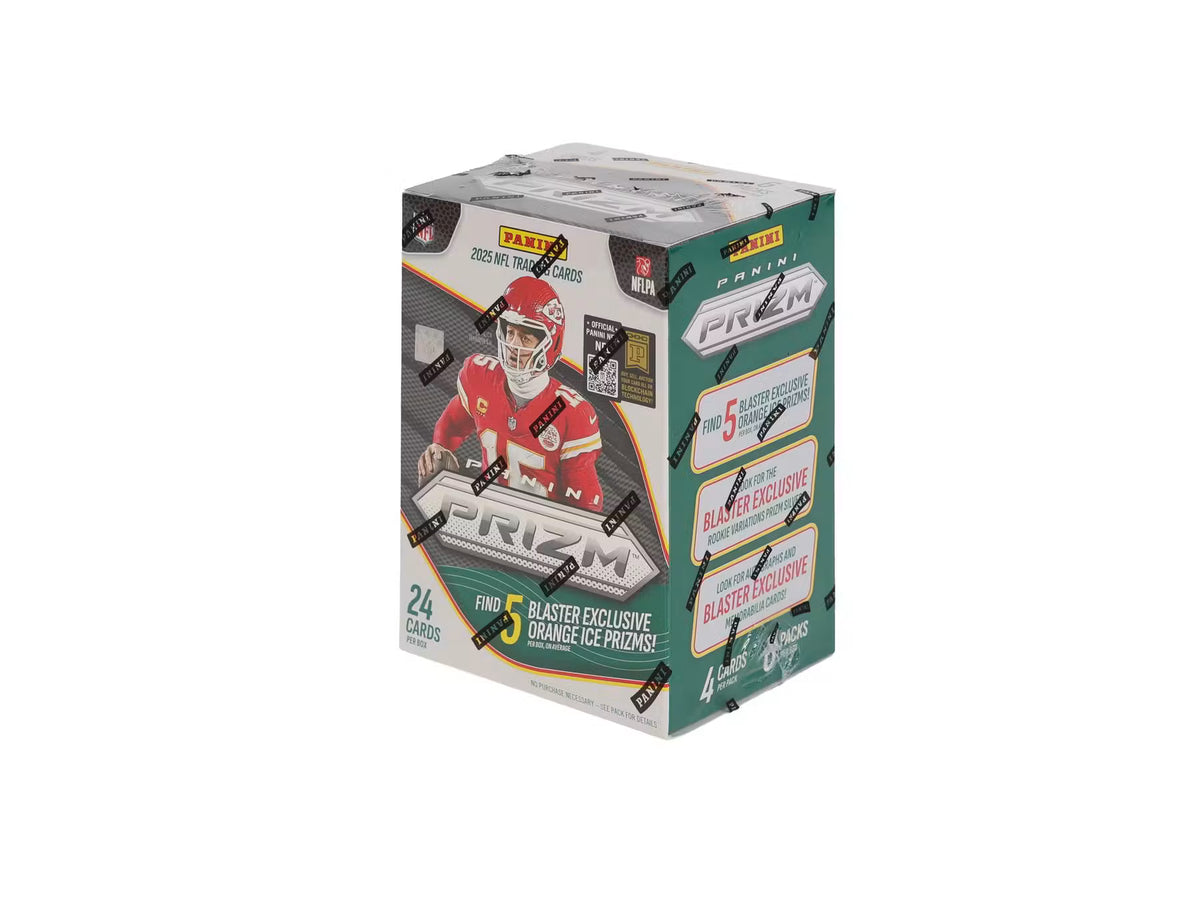 2025 Panini Prizm Football Hobby Blaster Box (Orange Ice!)