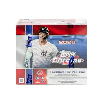 2026 Topps Chrome Baseball Hobby Jumbo Box