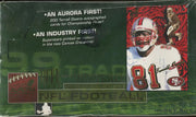 1999 Pacific Aurora NFL Football Factory Sealed Hobby Box - 24 6 Card Packs