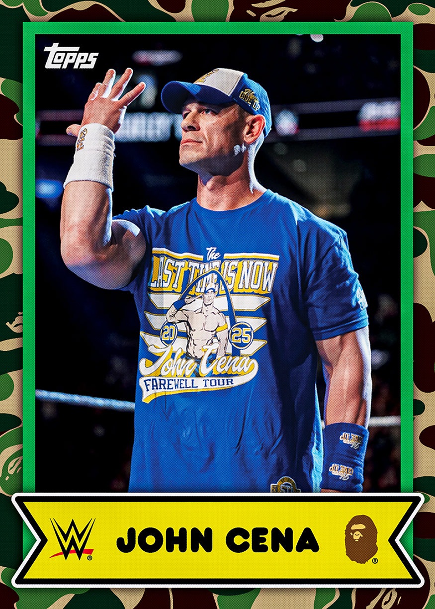 2025 Topps WWE x BAPE Wrestling Box