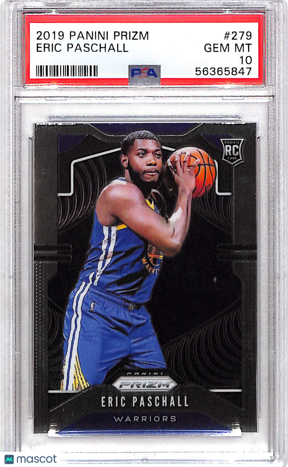 2019 Panini Prizm Eric Paschall #279 PSA 10