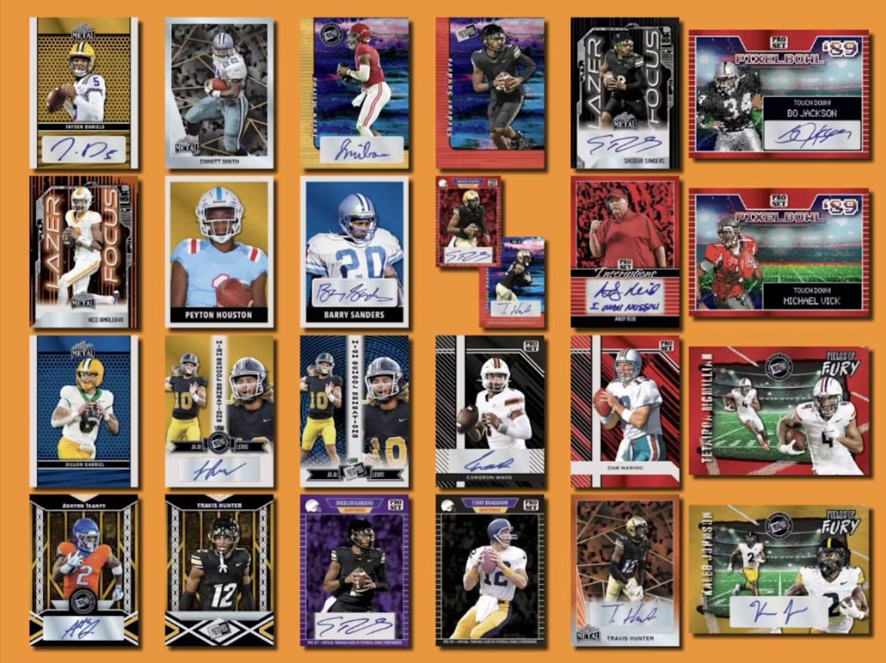2024 Leaf Collective Football Hobby Box