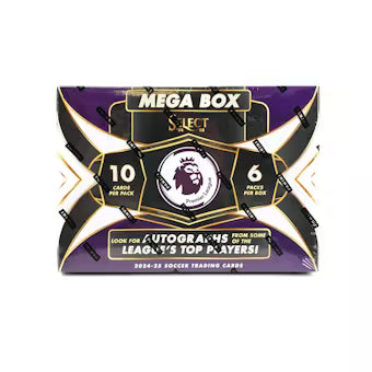 2024-25 Panini Select Premier League EPL Soccer Hobby Mega Box