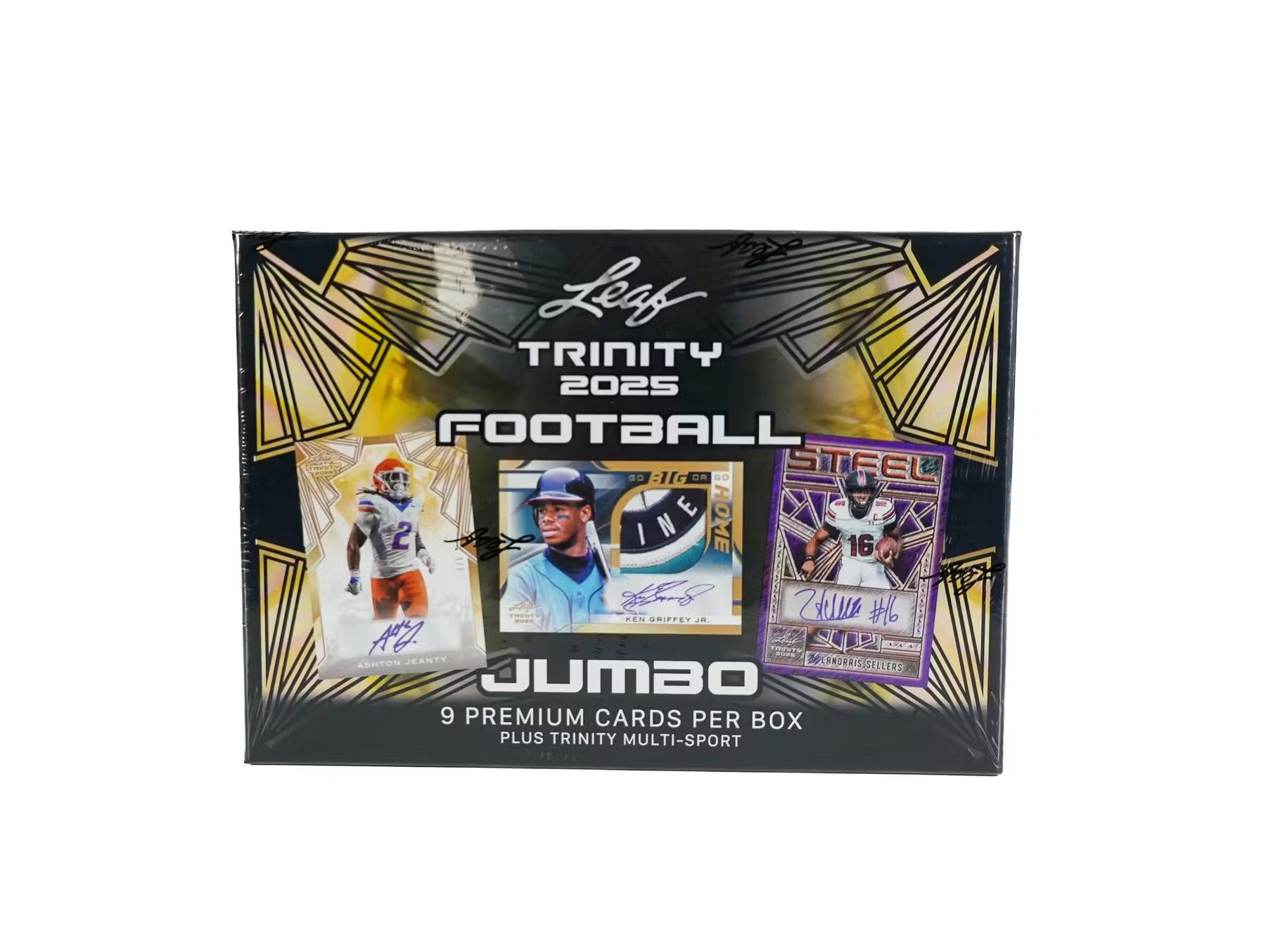 2025 Leaf Trinity Football Hobby Jumbo Box