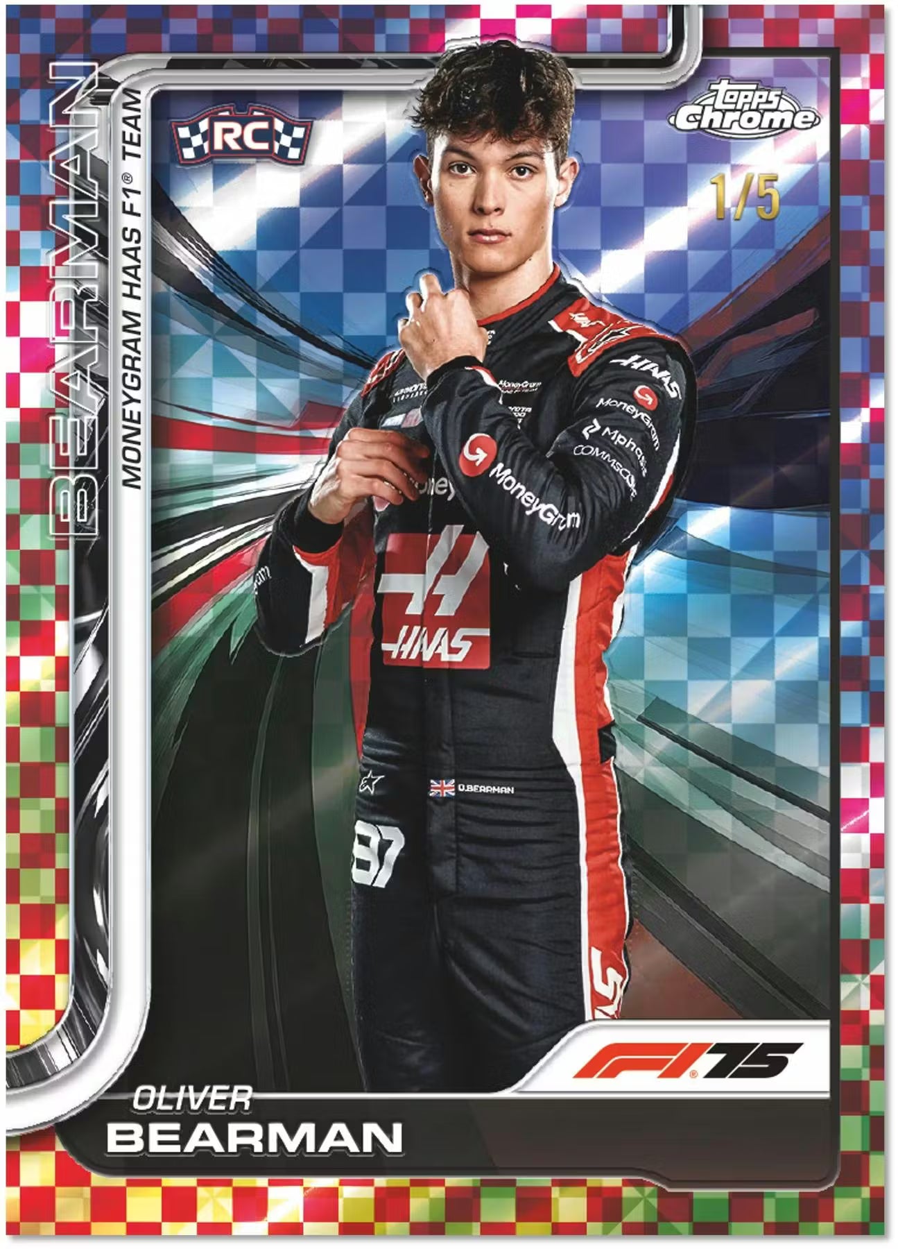 2025 Topps Chrome F1 Formula 1 Hobby Box