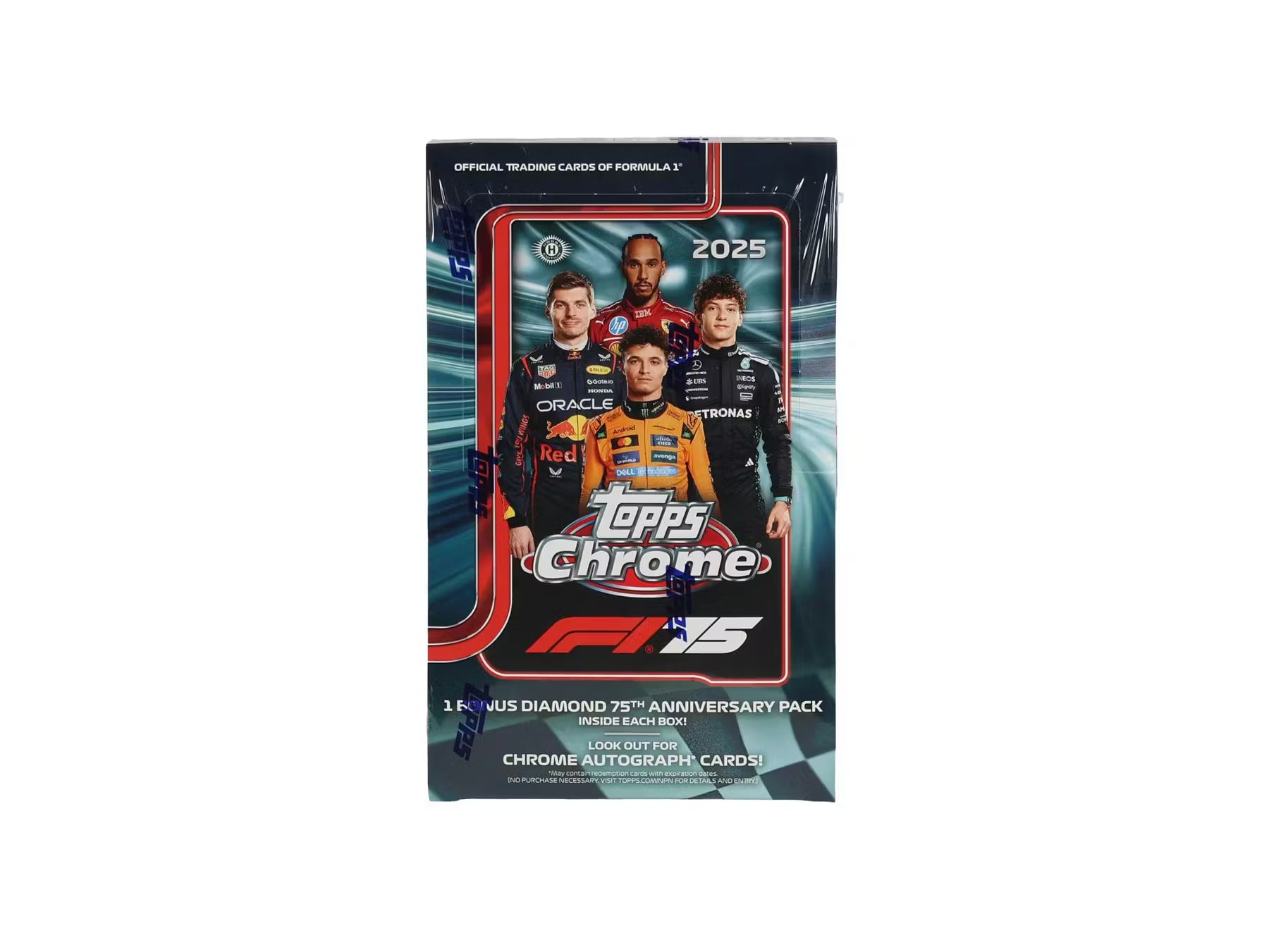 2025 Topps Chrome F1 Formula 1 Hobby Box