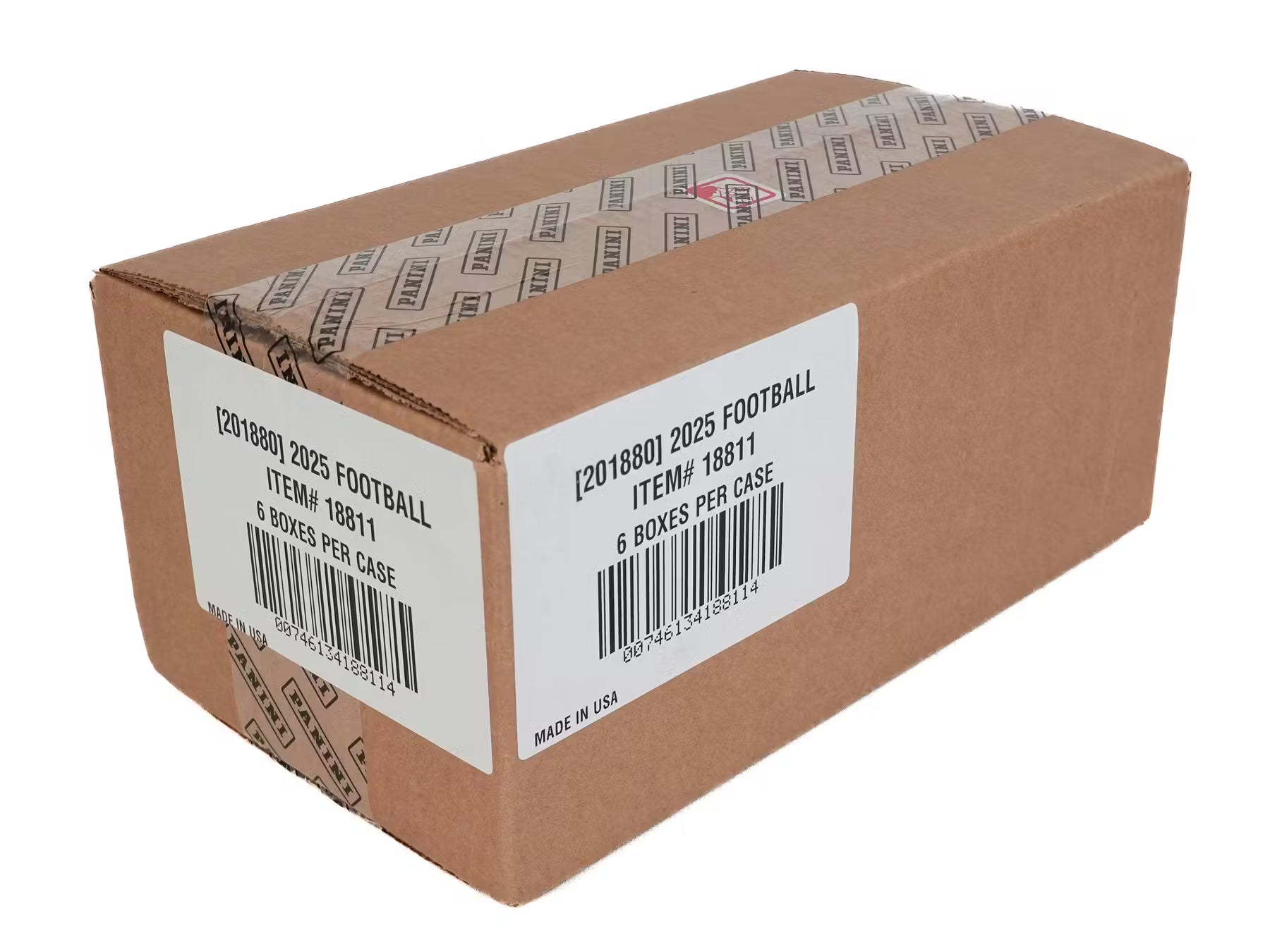 2025 Panini Immaculate Football Hobby Factory Sealed 6 Box Case