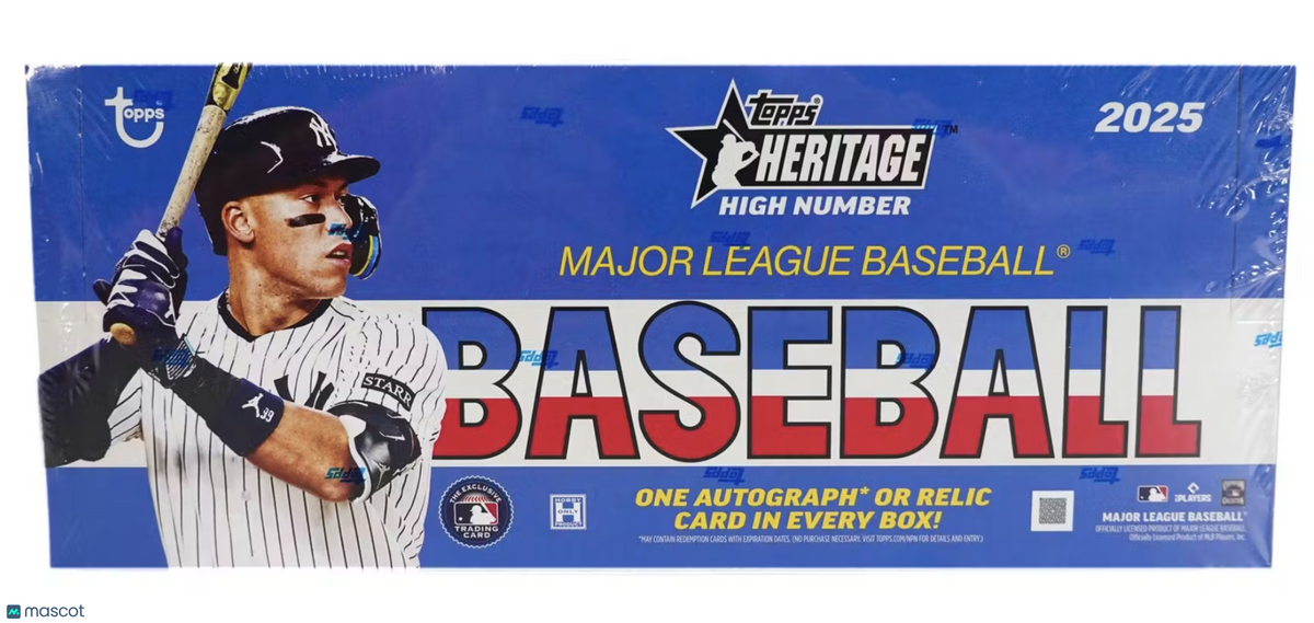 Topps 2025 Heritage High Number Hobby Box