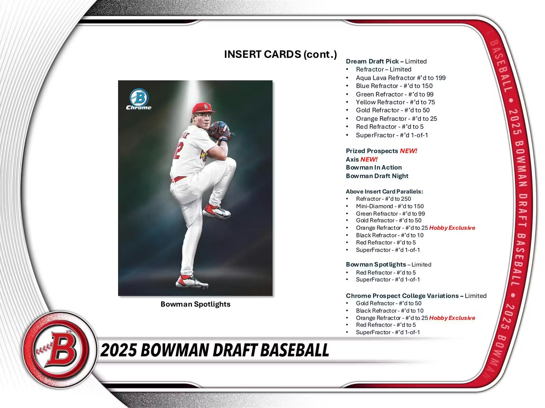 2025 Bowman Draft Baseball Hobby Jumbo Box